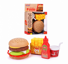 623-522 Игровой набор продуктов "Fast Food. Бургер" в коробке