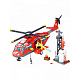 миниатюра Г0218 Конструктор LELE Городской Герой Пожарный вертолет. 252 детали. 32.5х22.5х6 см. QL0218(24/48)