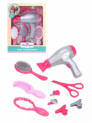 Фото товара 453101 Парикмахерский набор "Само совершенство" , блистер, сереб. (453101)