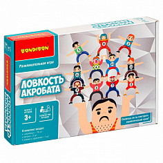 ВВ5057 Логическая игра для дошкольников Bondibon "ЛОВКОСТЬ АКРОБАТА", BOX