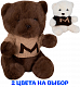 миниатюра FG250327101C-1 Мишка в кофте 25 см FG250327101C-1 цвет в ассортименте