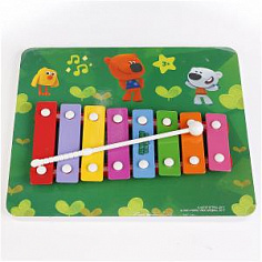 B1634469-R5 МЕТАЛЛОФОН "ИГРАЕМ ВМЕСТЕ" МИМИМИШКИ В ПАК. (РУСС. УП.)