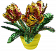 миниатюра Цв-021 Цветы из пайеток "Тюльпаны"