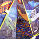 миниатюра GFA-BL01-R Детская игровая палатка "играем вместе" "вспыш", 81x91x81см в сумке