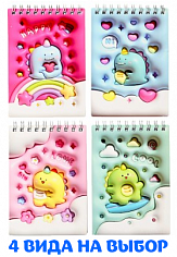 М-3133 Блокнот 9*13см 70л = ДИНО на евроспирали