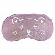 миниатюра Т20874 LUKKY FASHION маска для сна Голография, розовый, 24,6х14,6, пакет (10317120/310123/3020609)
