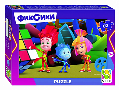 81261 Пазл 60 Фиксики. Новый сезон Аэроплан 81261 Степ /24/