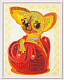 миниатюра LORI Ап-005 Ап-005 Картина из пайеток "Крошка чихуахуа"