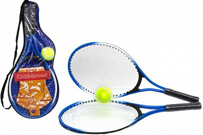 Фото S+S 200243543 Теннис (2 металлических ракетки 53см+мяч) в чехле