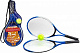 миниатюра S+S 200243543 Теннис (2 металлических ракетки 53см+мяч) в чехле