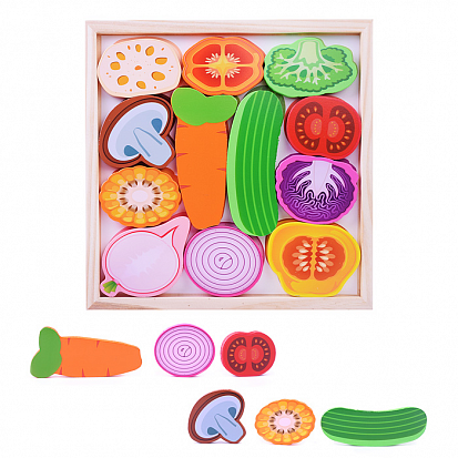 Фото D1494 Игровой набор "Овощи" в коробке
