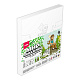 миниатюра LORI Рхи-002 Картина по номерам на холсте 20*20 см Мир пикселей "Пиксельные друзья"
