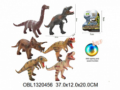 CQS709-6A динозавр со звуком 6 видов
