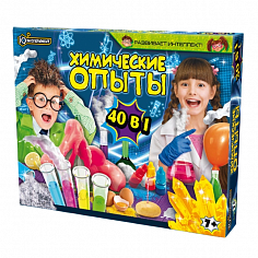 TG02-EX40-RU Набор опытов химия, 40-в-1 IQ Эксперимент