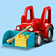 миниатюра 10950-L Конструктор LEGO DUPLO Town Фермерский трактор и животные