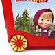 миниатюра 431379404 ЯЩИК ДЛЯ ИГРУШЕК НА КОЛЕСАХ (580*390*335ММ) С АППЛИКАЦИЕЙ "МАША И МЕДВЕДЬ", ЦВЕТ КРАСНЫЙ