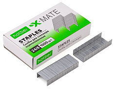 Скобы HATBER "X-MATE", №24/6, 6мм, оцинкованные (1000шт/уп) (SS_063651) (063651)