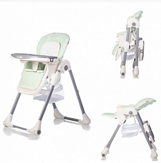 CARRELLO CRL-9502 Стульчик для кормления Toffee Aqua Green