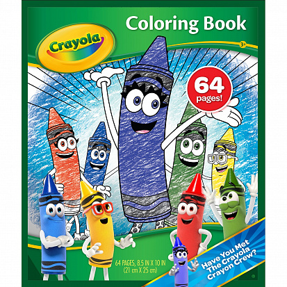 Фото товара Crayola 04-0404 Книжка-раскраска 64стр.