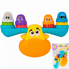 FCJ1327703 Развивающая игрушка Levatoys MK8424A Балансир Лосенок в пак.