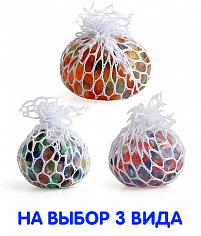 Антистресс в сетке 6см орбиз.с блест. 2280-120