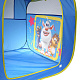 миниатюра GFA-BUBA-R Палатка детская игровая "БУБА" 83х80х105см, в сумке ТМ "ИГРАЕМ ВМЕСТЕ"