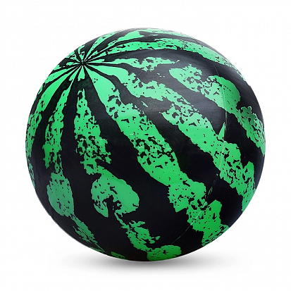 Фото 00-3947 Мяч надувной PVC "Арбузик" 22,5 см., 60 гр. (цвет микс)