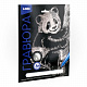 миниатюра LORI Гр-558 Гравюра Классика большая с эффектом серебра "Озорная панда"