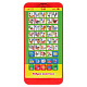 миниатюра HX2501-R33 Телефон Дружинина азбука животных,50+загадок и игр,6 режимов обучения,5 песен из м/ф. Умк