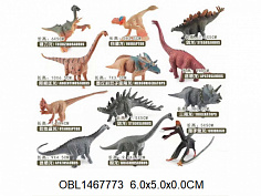 YJ346 динозавры 12 шт/пакет