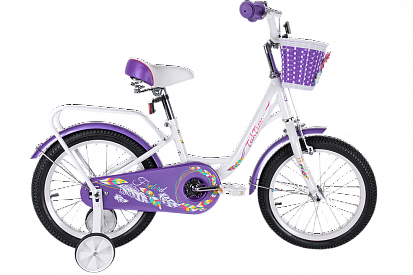 Фото Велосипед TechTeam Firebird 14" фиолетовый (сталь) 2023