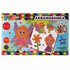 ABMA800-1 Набор д/детского тв-ва аквамозаика 800 бусин, феи МУЛЬТИ АРТ