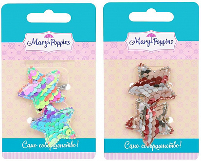 Фото товара 455331 Набор резинок "Мерцающие звезды", 2 шт., в ассорт.