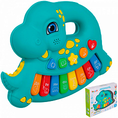 ZY1308837 Пианино ZYE-E0475 Музыкальный динозаврик