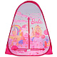 миниатюра GFA-BRB01-R Палатка детская игровая БАРБИ 81х90х81см, в сумке ИГРАЕМ ВМЕСТЕ