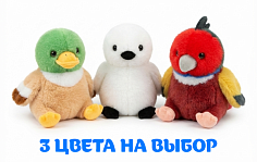 Мягкая игрушка Птичка брелок 