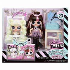 42088 ЛОЛ СЮРПРАЙЗ Кукла Tweens Swap Блонд Билли с аксесс. L.O.L. Surprise!