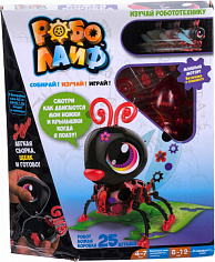 1toy Т16239 1TOY Игрушка РобоЛайф Божья Коровка (модель для сборки) 3*АG13 бат (входят) 20х25х4 (100
