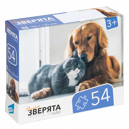 Фото товара RI5409 Игра детская настольная "54 Зверята"