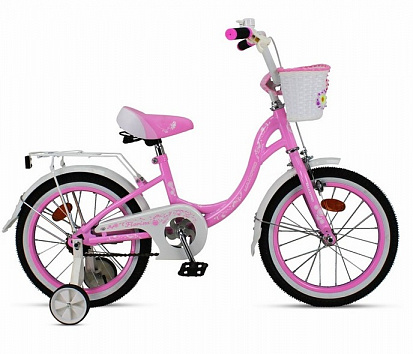 Фото FLORINA-N18-3 Велосипед розово-белый