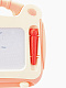 миниатюра IT107457 Доска для рисования "Girl's Club", цветная, магнитные штампики в комплекте, цвет розовый, 
