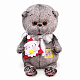 миниатюра BB-068 Басик BABY с игрушкой Дед Мороз