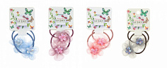 Т18532 Lukky Fashion резинки для волос цветок с блестками, 2шт (10013160/081021/0623587)