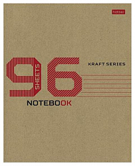 Х-96Т5В1(077662) Тетрадь 96л # КРАФТ на скобе