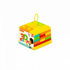 ПОЛЕ93646 Игрушка развивающая "3D пазл" №1 (23 элемента) (в сеточке)