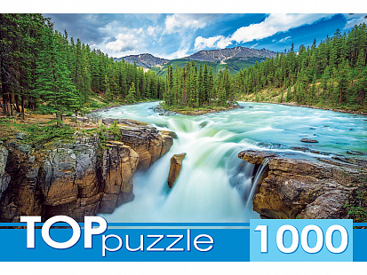 Фото товара ГИТП1000-2152 TOPpuzzle. ПАЗЛЫ 1000 элементов. ГИТП1000-2152 Канада. Национальный парк Джаспер