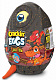 миниатюра SK004A1 Игрушка мягконабивная динозавр 22 см "Crackin'Eggs" в яйце. Серия Лава