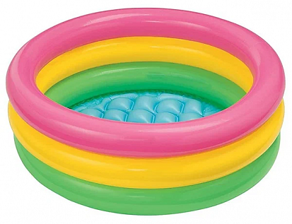 Фото товара Бассейн 57107, надувное дно