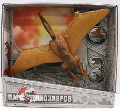 Фото товара 1toy Т17169 1toy, игрушка интерактивный Динозавр (2*АА входят в компл) свет и звук, коробка 32х29х9,