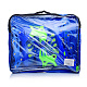 миниатюра U001501Y Роликовые коньки раздвижные, PU колёса со светом, размер S, синие, в сумке 